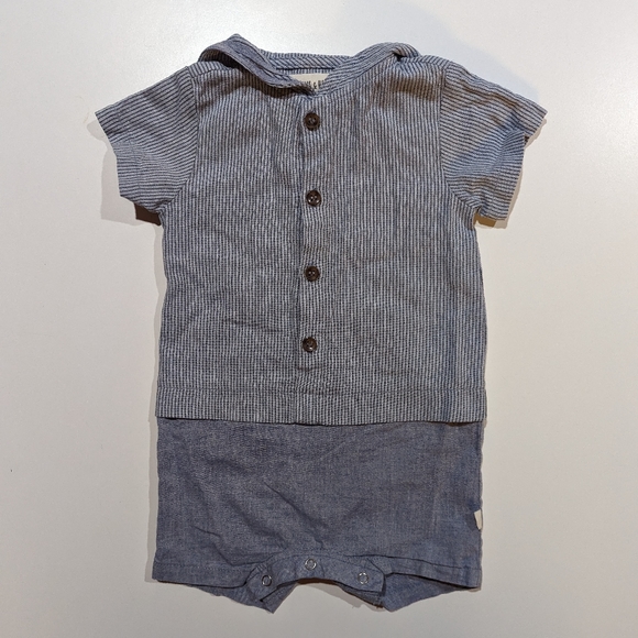 Me + Henry Sailor Shortie Boy Romper Size 6/12 month - Picture 3 of 6